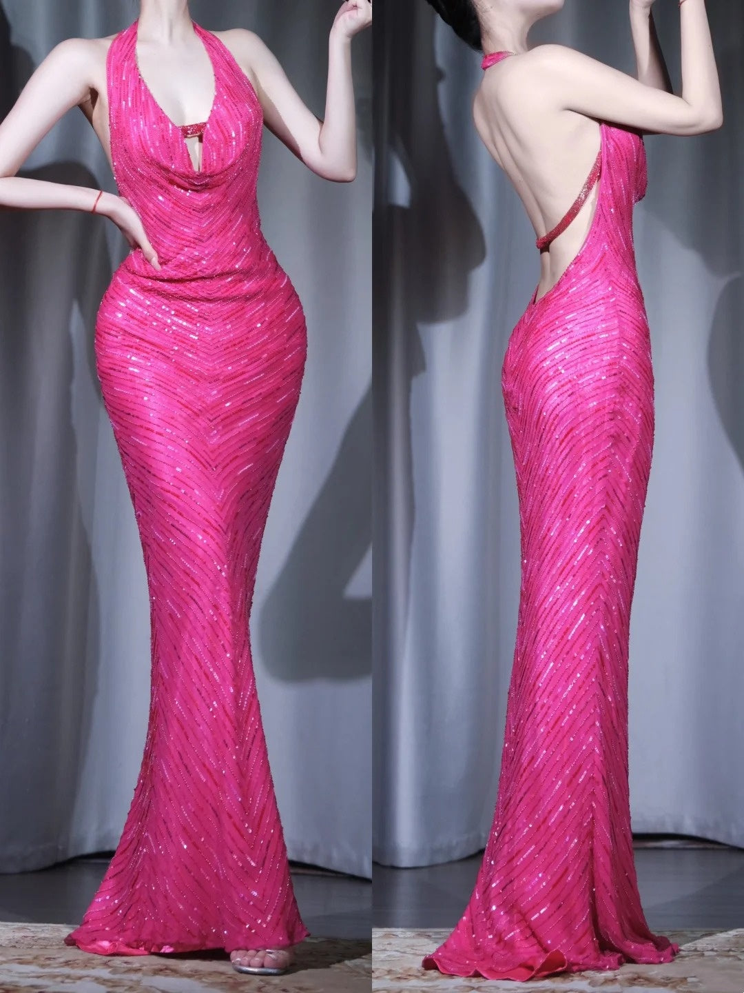 New Fashionable Retro Formal Dress, Romantic Dress, Date Dress gh6512