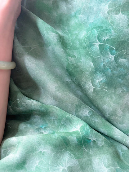 Elegant Dark Green Mermaid Ruffled Chiffon Long Prom Dress Evening Dress cc5273