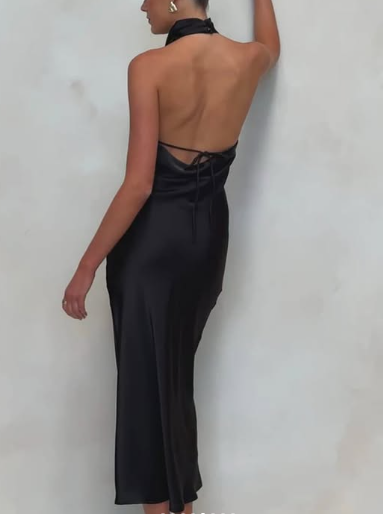 Elegant Fuchsia Tea-length Party Dress, Cocktail Dress  cc635
