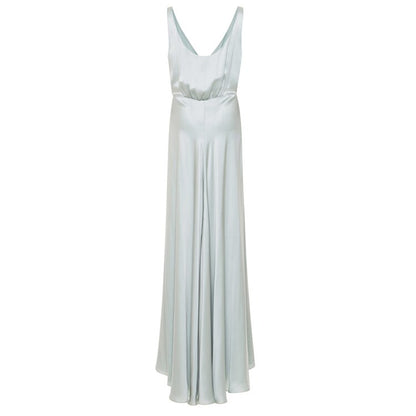 A-line Simple Long Prom Dress Sleeveless Party Dress c3400
