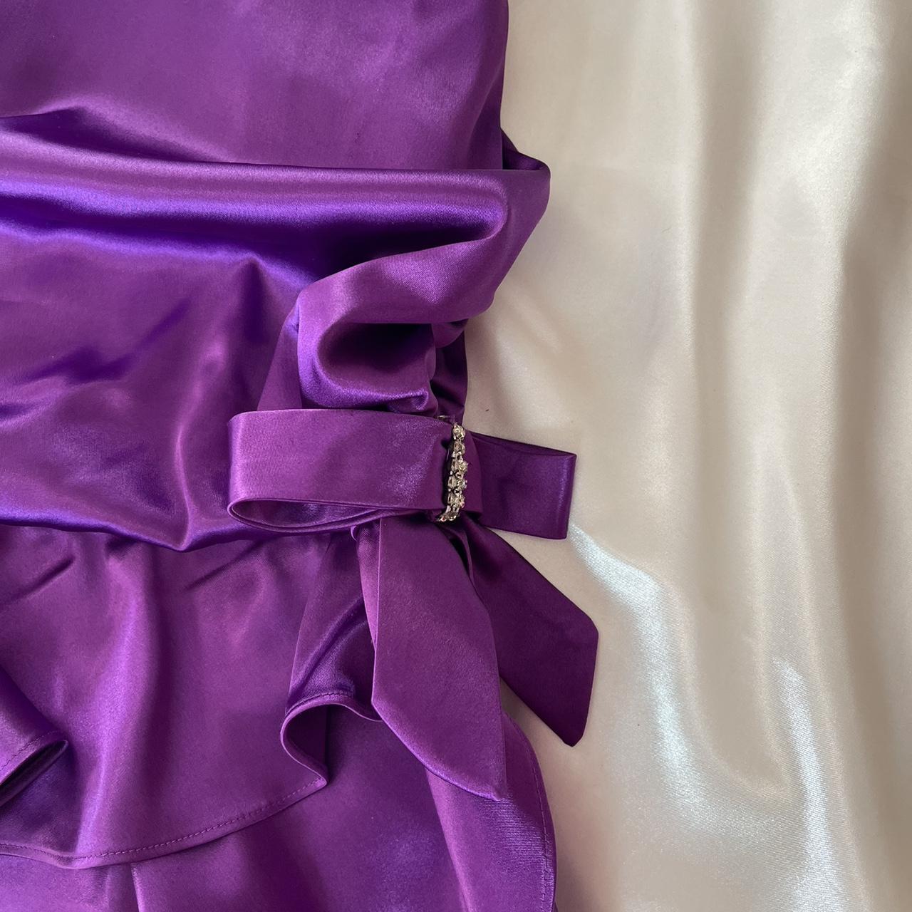 girlhomeshops--Purple Retro Elegant Simple Mid-Length Homecoming Dress Daily Date Dress Weekend Outfit Fashionable And Comfortable Popular Dress gh5673