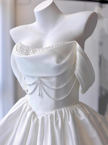 Cute Satin Short Party Night Dress Semi Formal Dresses