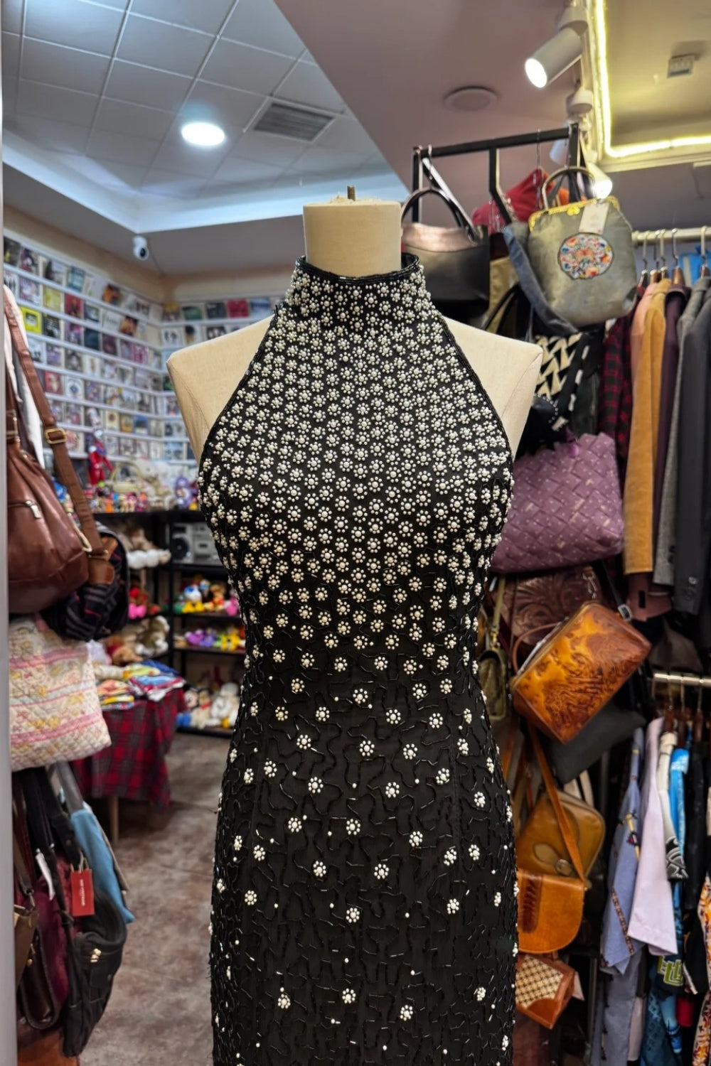 Vintage Dress Exquisite Beaded Long Dress gh6762