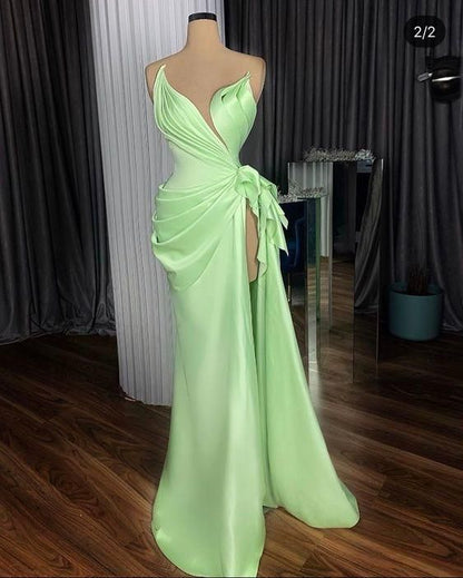 Unique Mermaid Long Prom Dress , Sexy Prom Dress  C570