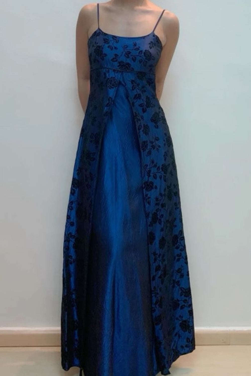 blue prom dress New retro dress, ball dress, birthday dress gh6678
